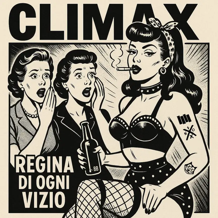 Cover of the EP Regina di ogni vizio